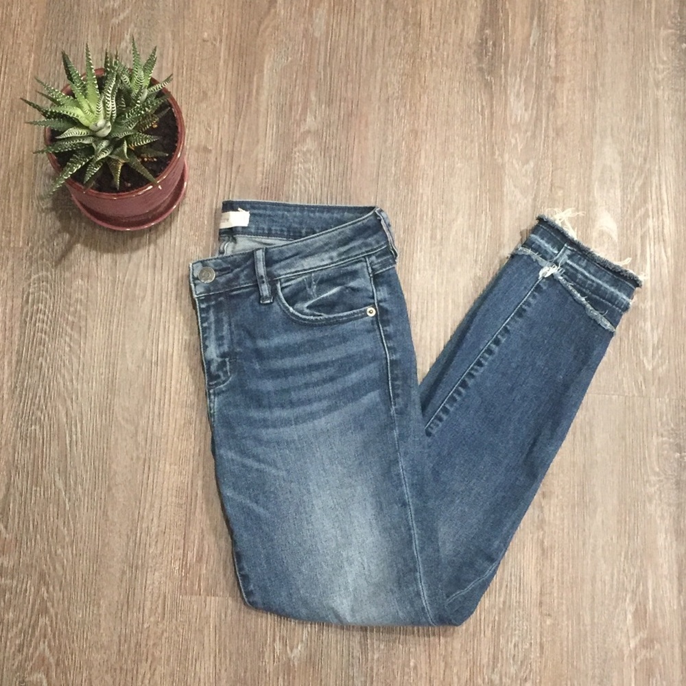 HIDDEN DENIM | Raw hem skinny jeans - Picture 2 of 6